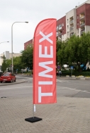reklama na maszcie dla TIMEX