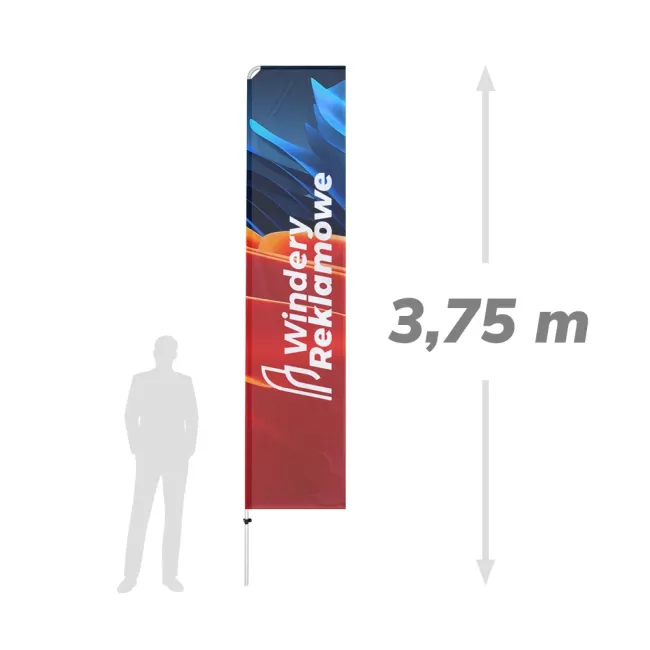 Winder prostokątny ALU 3,75m